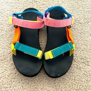 Teva colorful sandals - New in box